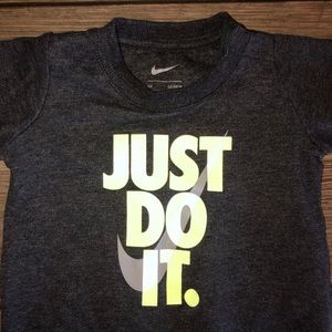 Nike long sleeve baby one piece